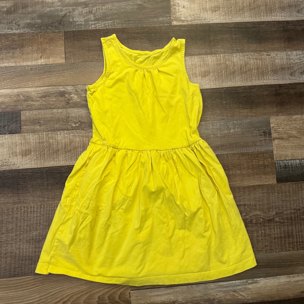 Primary Sunshine Yellow Recess Dress 6-7